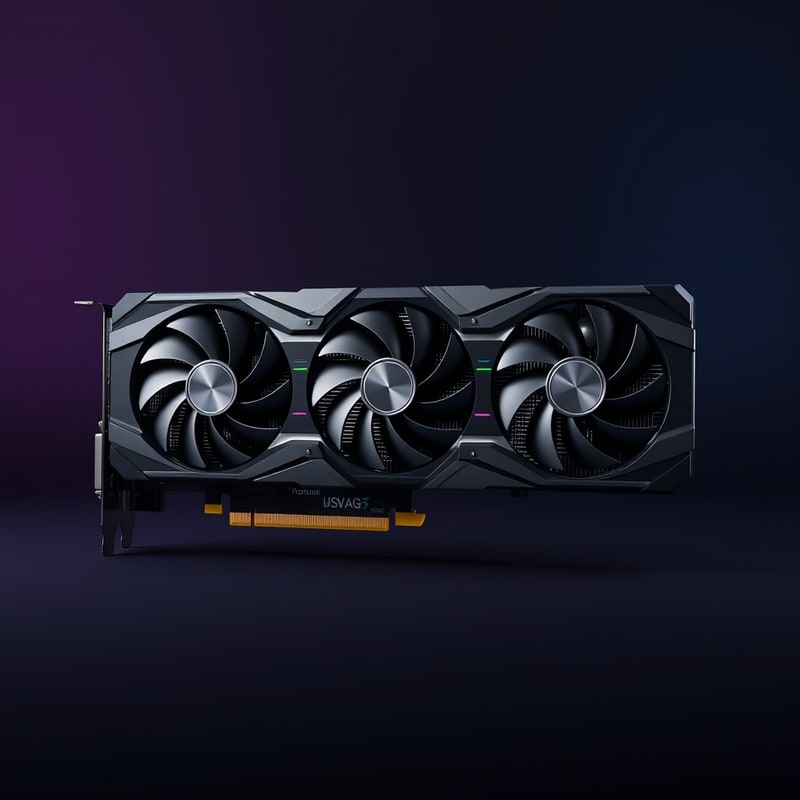 NVIDIA GeForce RTX 5050 product render