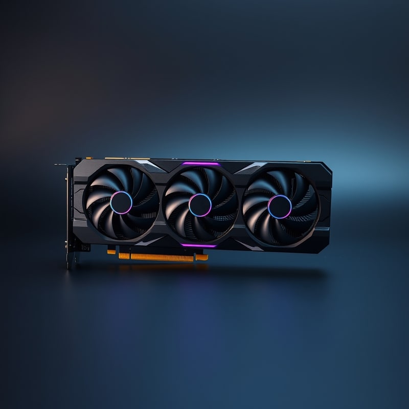 NVIDIA GeForce RTX 5070 Ti product render